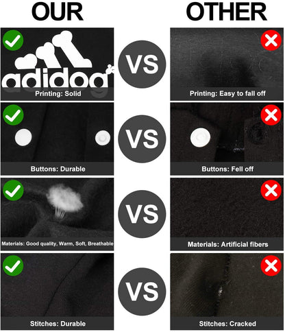 Adidog Pet Pet Four-Legged Hoodie XS-XXL