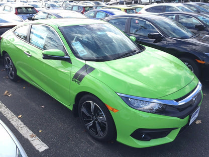 Fender "Civic" Slashes Decal for 2016-2021 Honda Civic (x2)