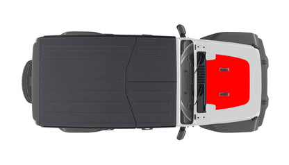 Hood Decal Cover for 2018-2024 Jeep Wrangler