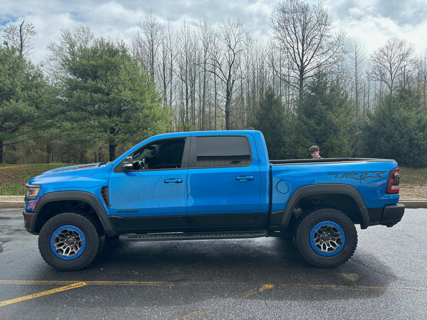 Side TRX Decals for 2021-2025 Dodge Ram TRX Edition (x2)