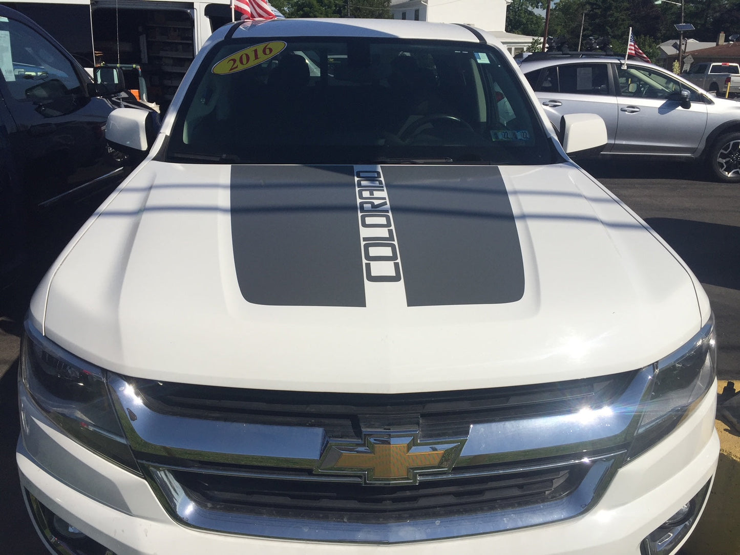 Hood Center Colorado Decal Cover for 2015-2021 Chevrolet Colorado