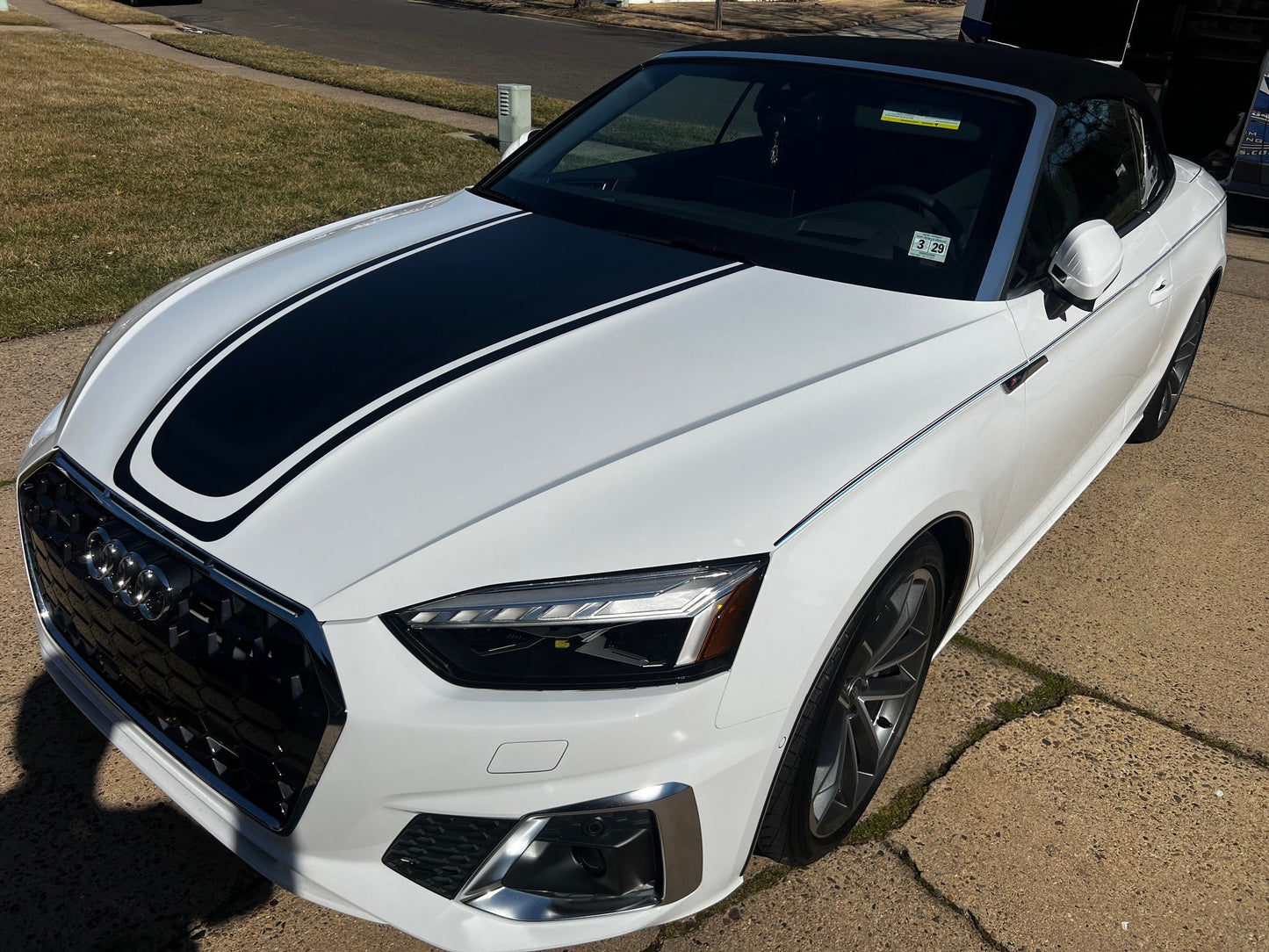 Hood Decal For 2020-2025 Audi A5