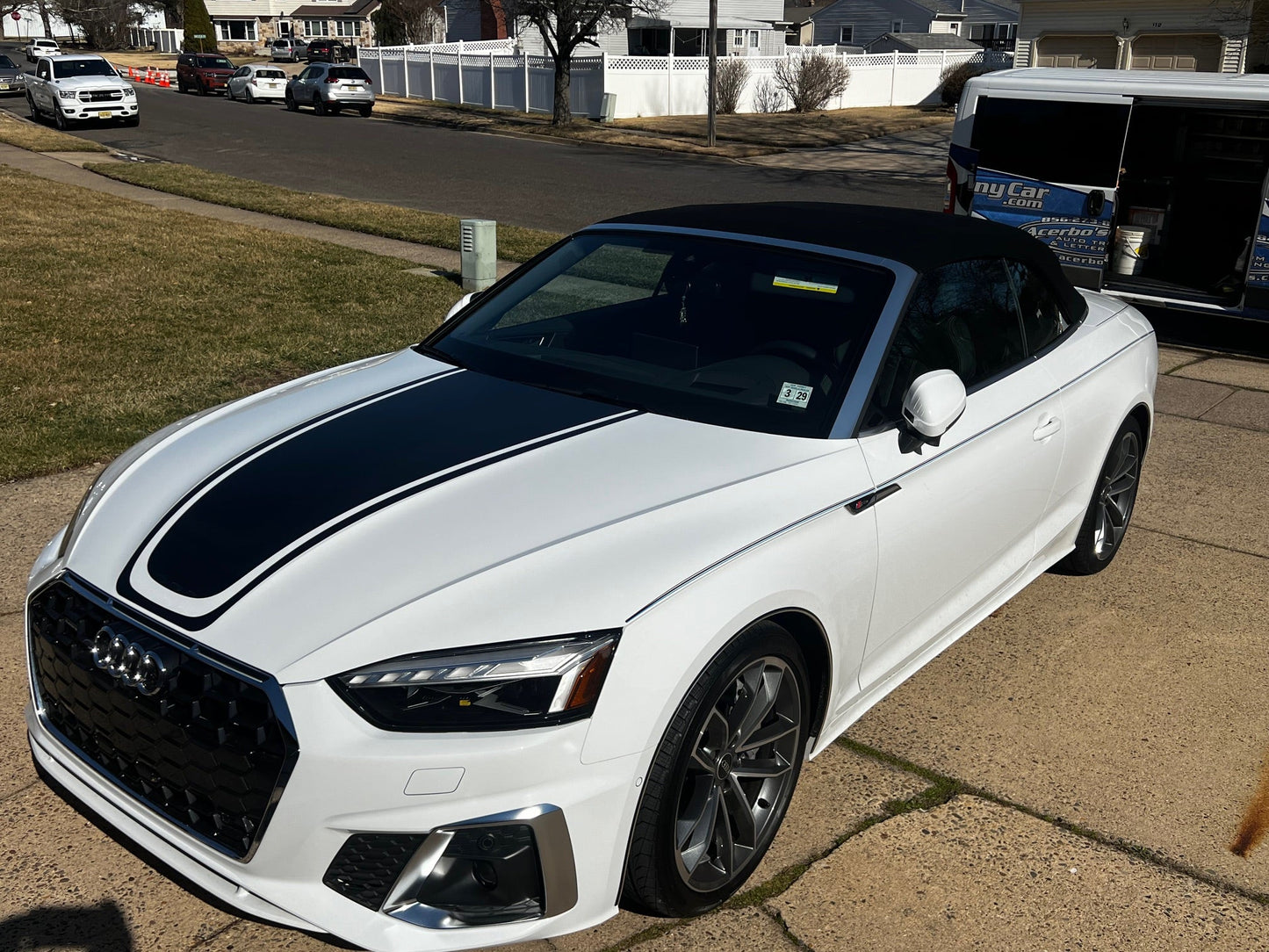 Hood Decal For 2020-2025 Audi A5