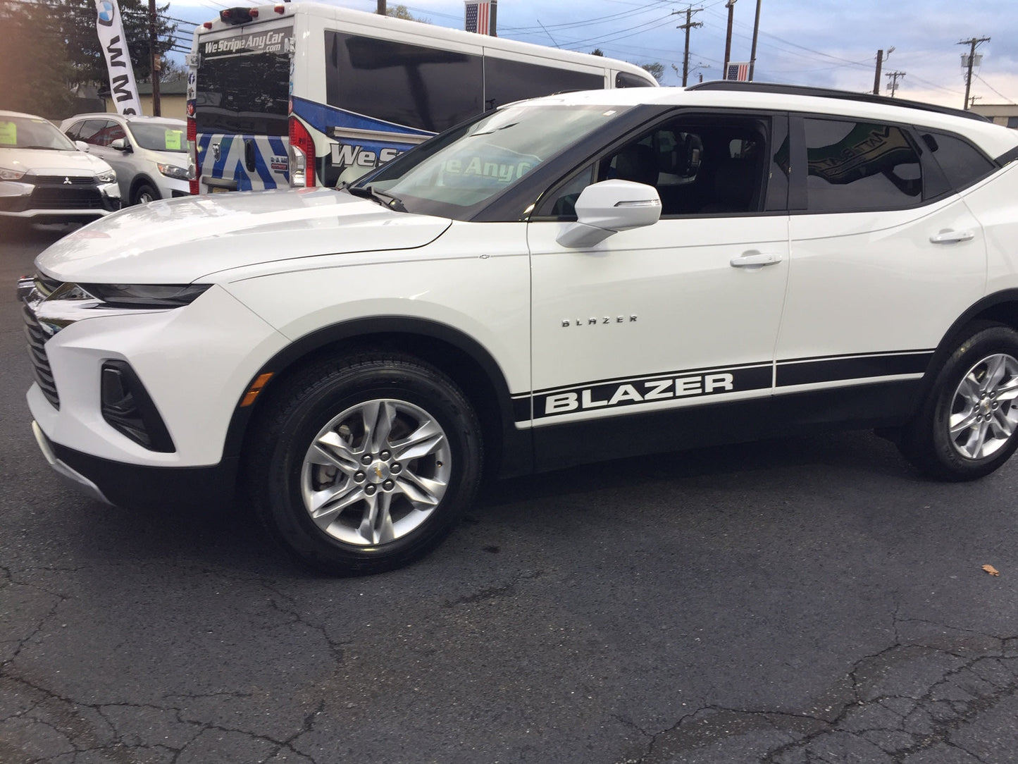 Side Rocker Blazer Decal for 2019-2024 Chevrolet Blazer (x2)