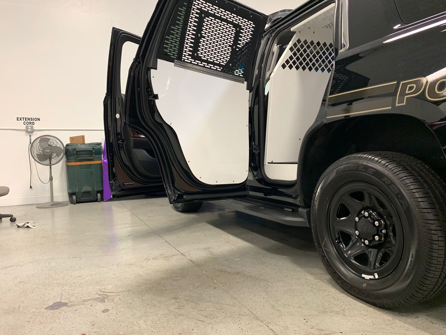 Reflective Safety Front and Rear Door Inserts for 2015 - 2020 Chevrolet Tahoe