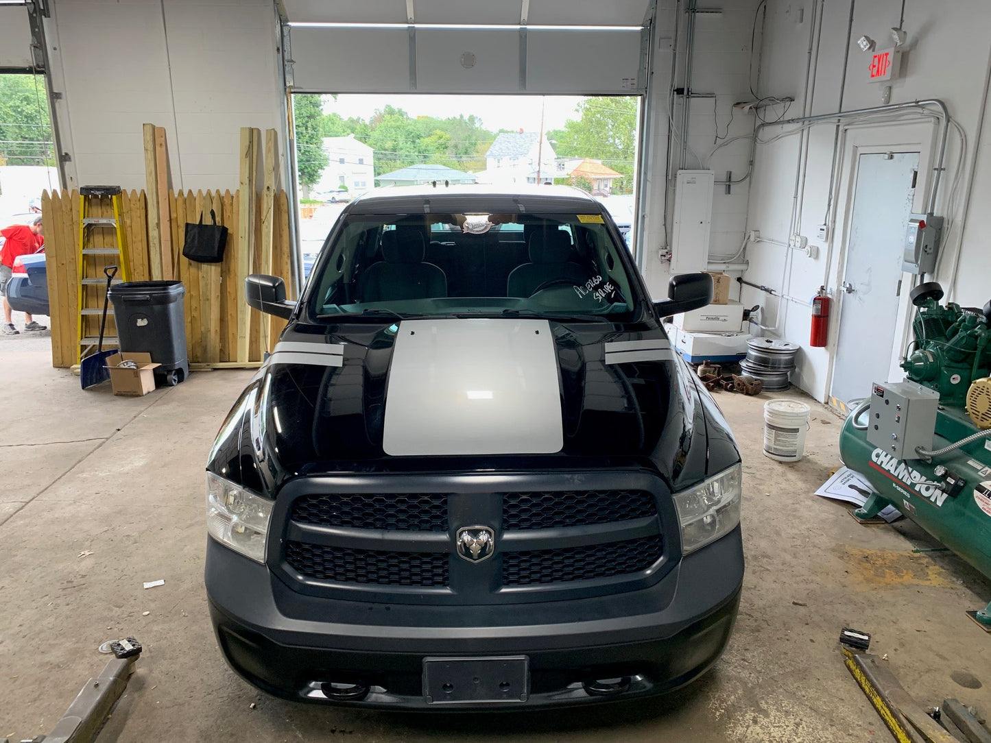 Hood Decal Cover for 2009-2018 Dodge Ram 1500