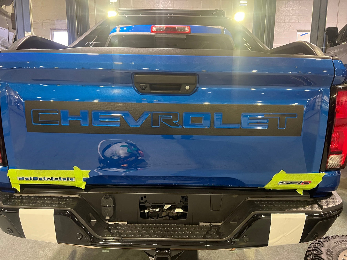 "CRT" Tailgate Decals for 2024 Chevrolet Colorado ZR2