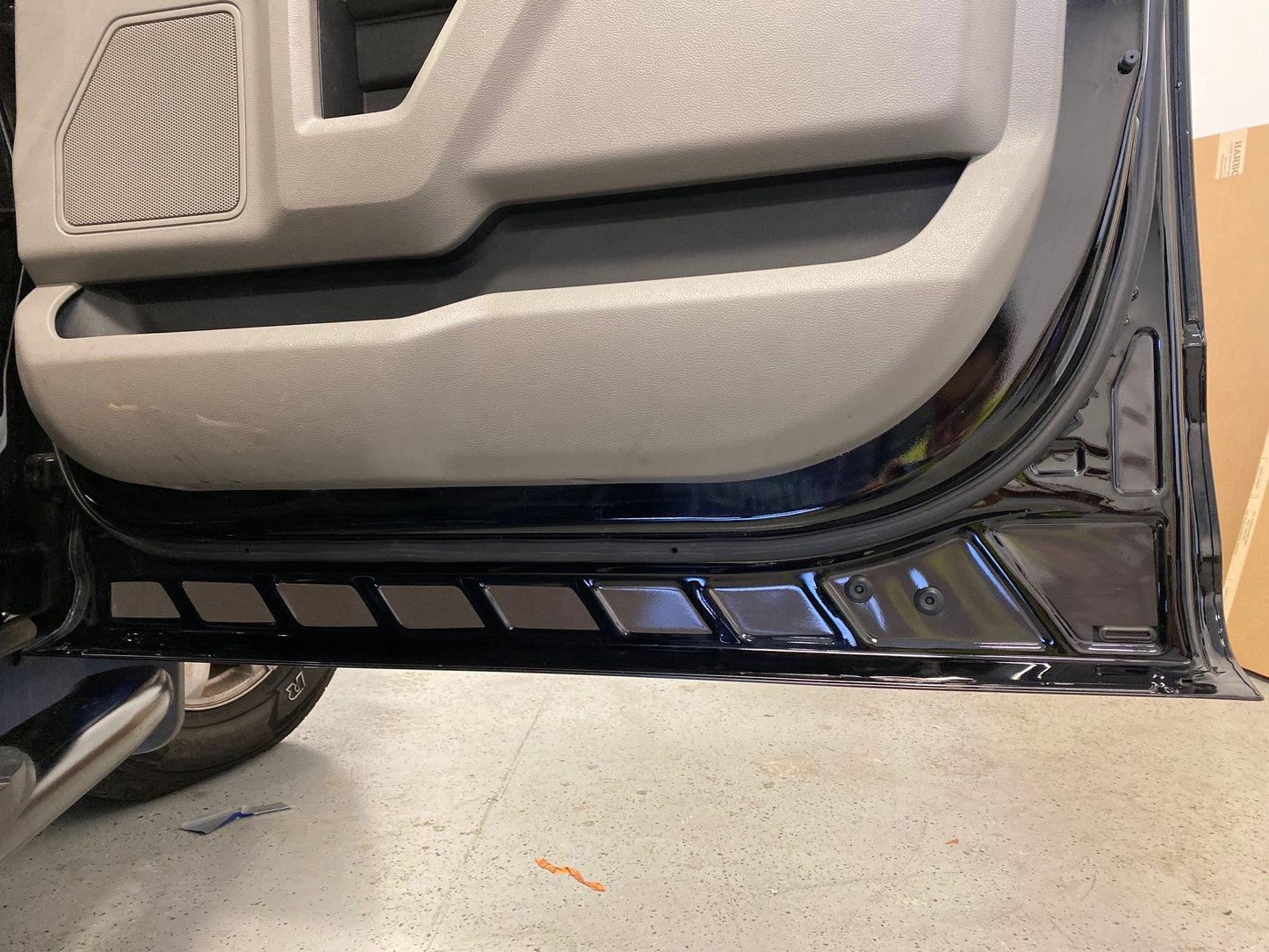 Reflective Safety Front and Rear Door Inserts for 2015-2020 Ford F150-550