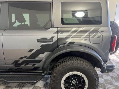 Side Decals for 2021-2025 Ford Bronco (x2)