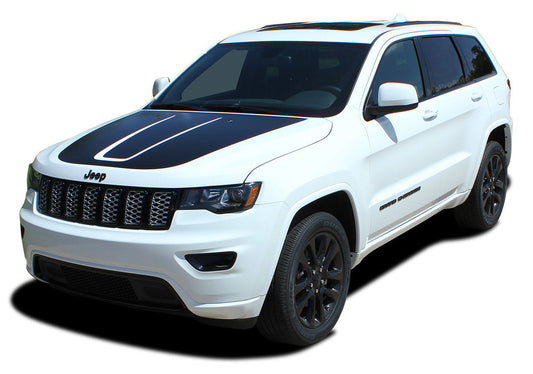 Stripe Hood Decal for 2011-2022 Jeep Grand Cherokee