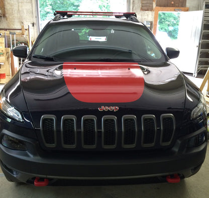 Hood Decal for 2014-2019 Jeep Cherokee Trailhawk