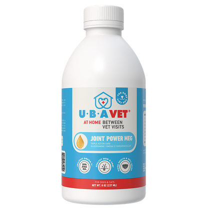 UBAVET Joint Power MEG Maximum Joint Support Liquid for Dogs & Cats