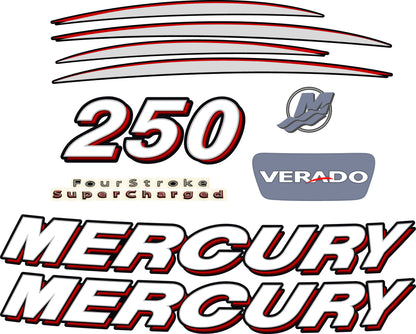 Replacement Decal Kit for Mercury Verado