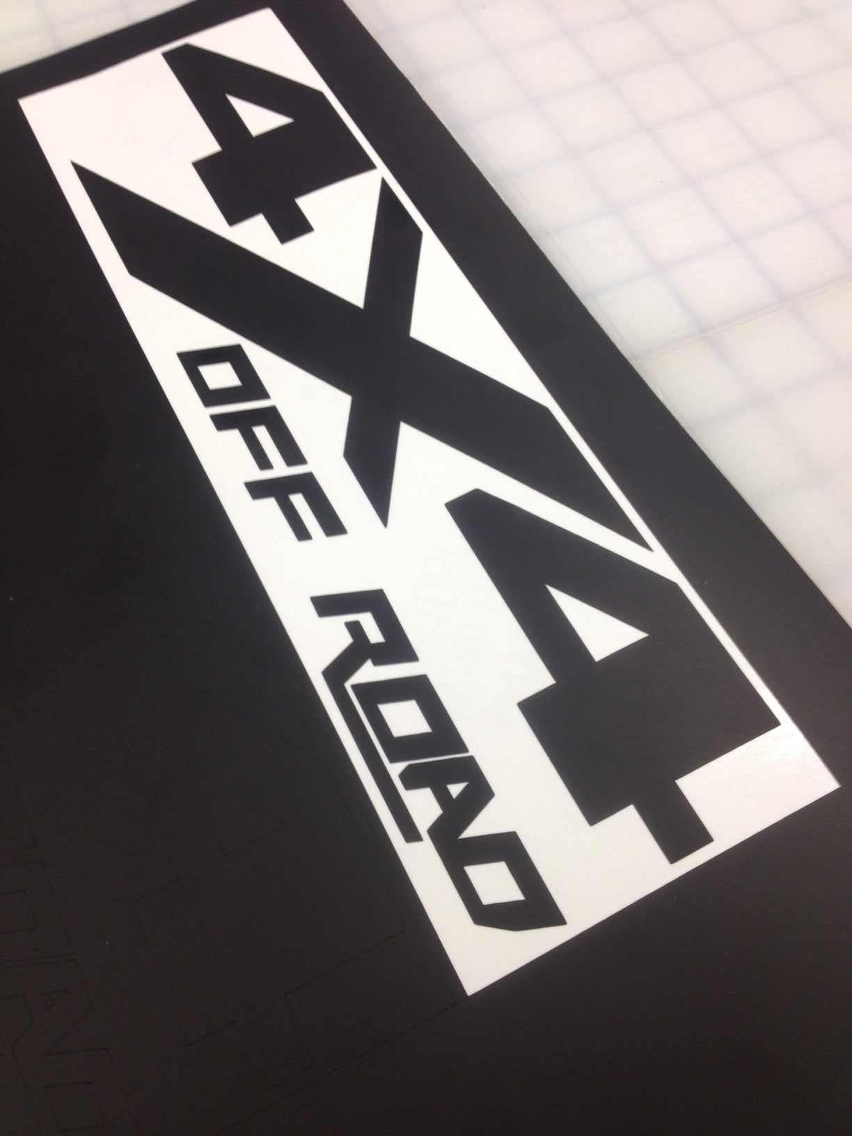 4x4 Off Road Decal Stickers (x2)