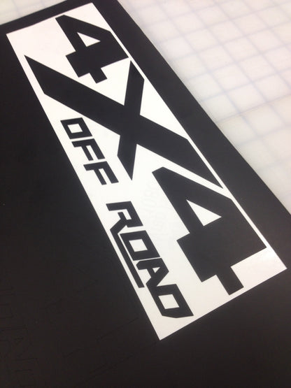 4x4 Off Road Decal Stickers (x2)