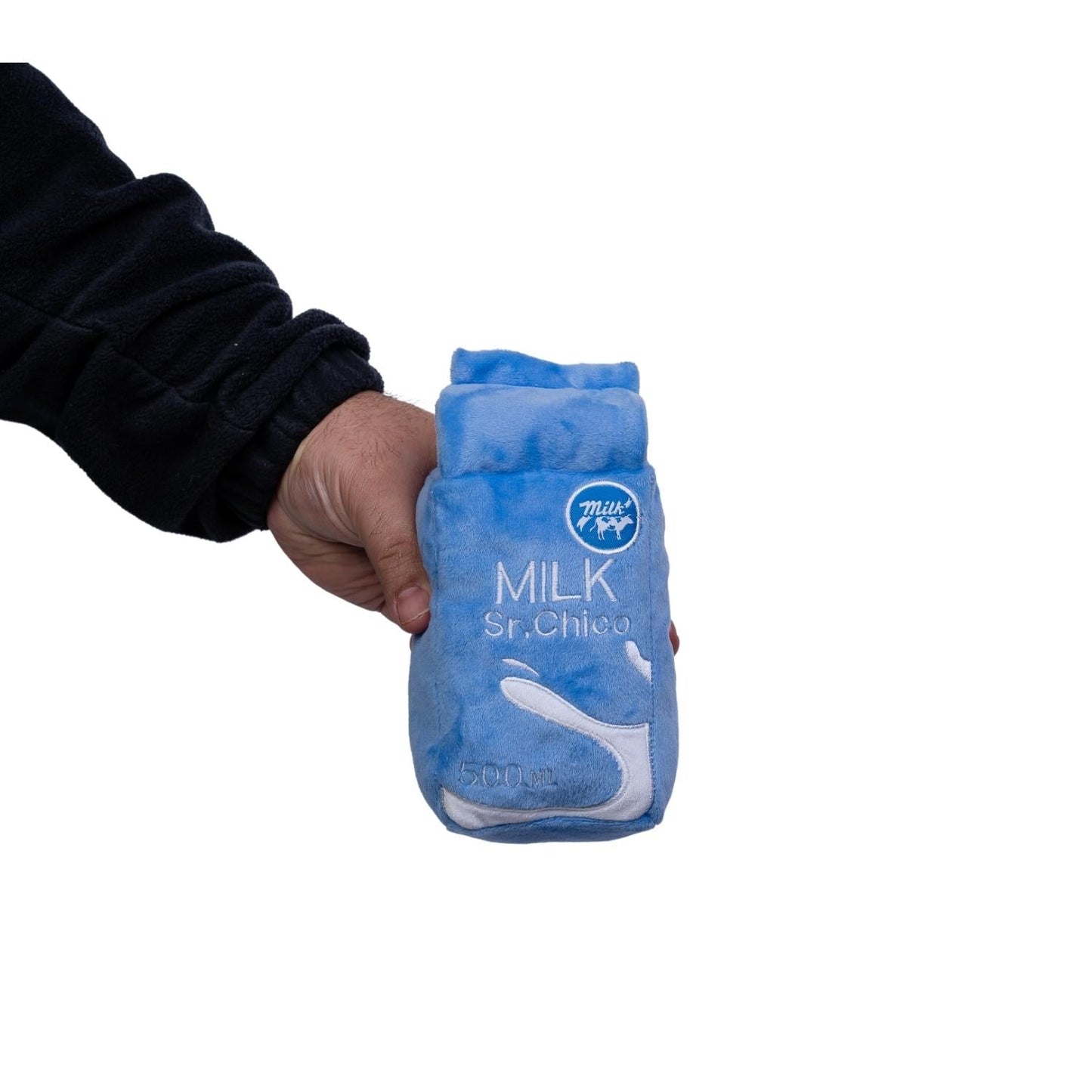 Cake Slice & Milk Midnight Snack Plush Dog Toy Gift Set – with Squeaker & Crinkle Paper