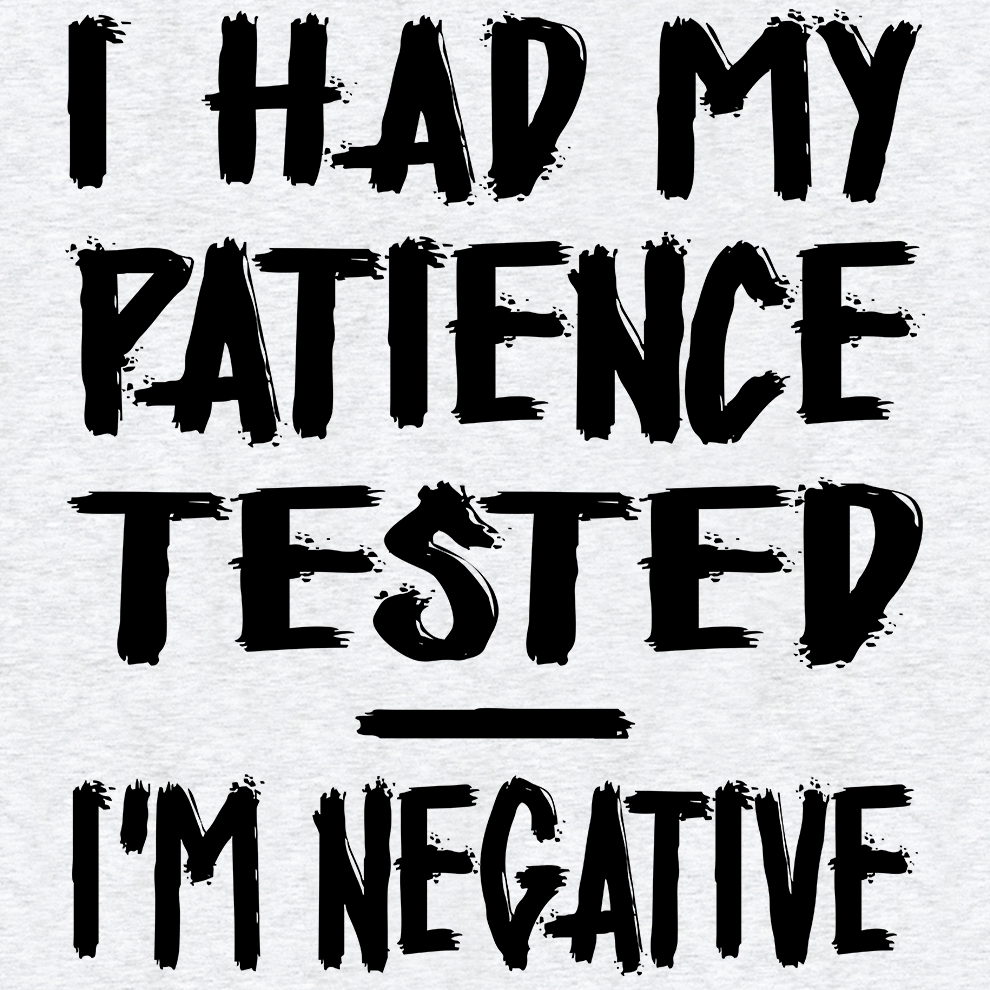 Patience - Safety Yellow T-Shirt