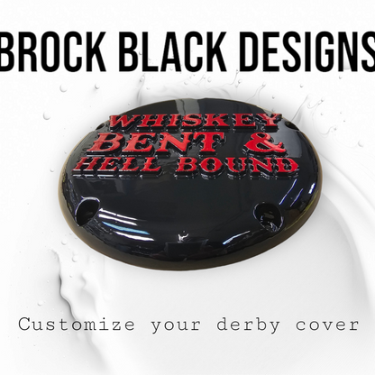 3D whiskey bent and hell bound derby cover