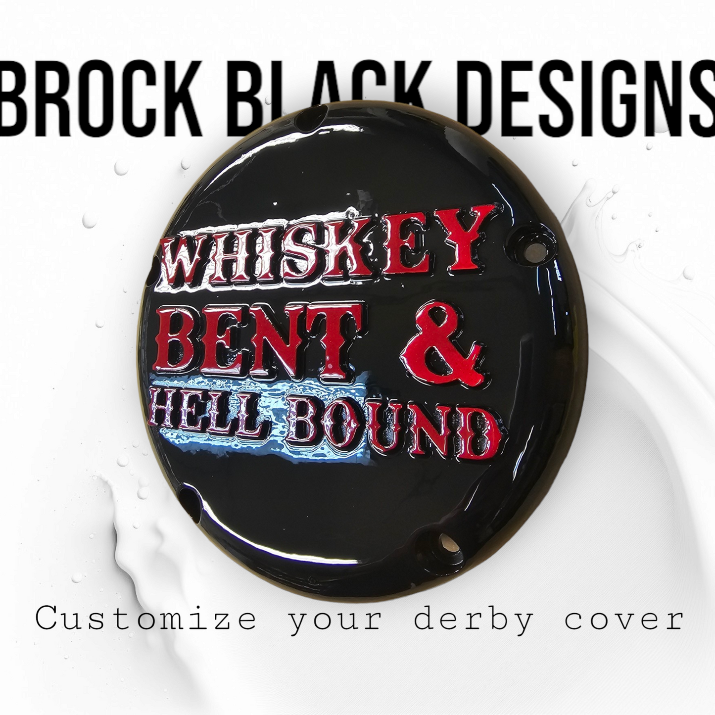 3D whiskey bent and hell bound derby cover