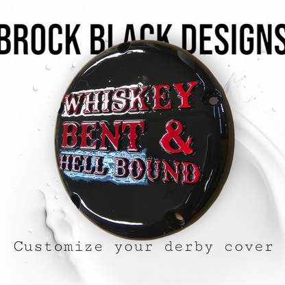 3D whiskey bent and hell bound derby cover