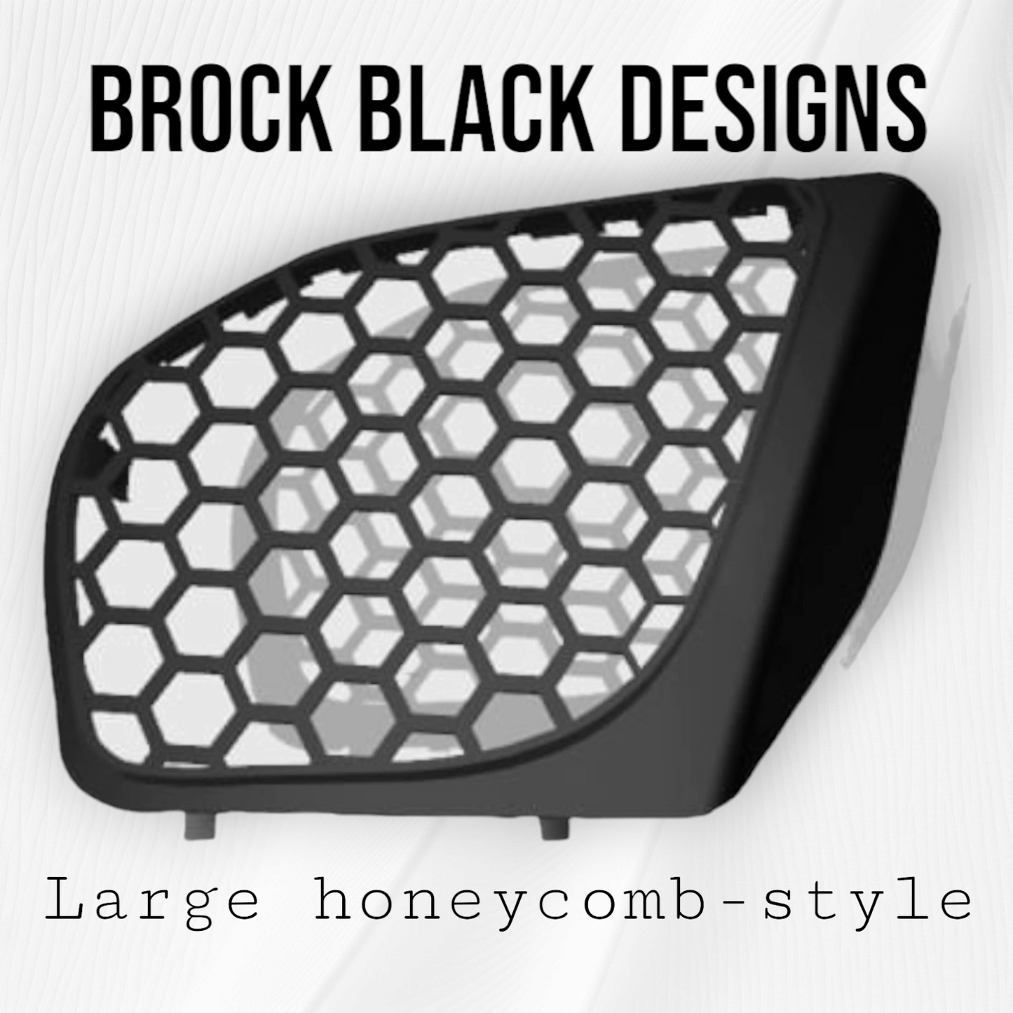 98-2024 Road Glide 3D middle finger speakers grill covers set