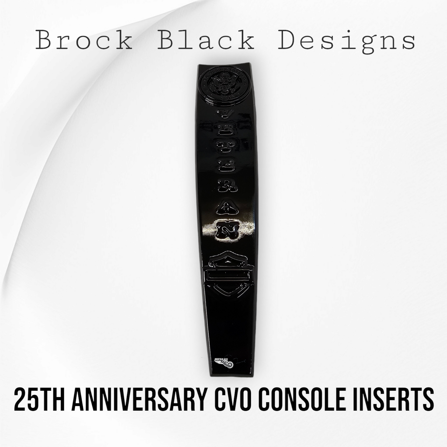 25th CVO console insert 3D Army seal Veteran