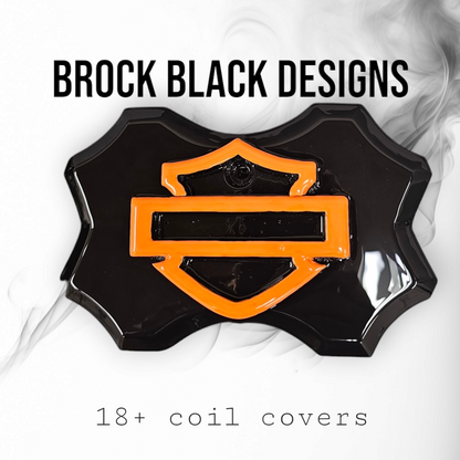 18+ Shield themed Coil Cover