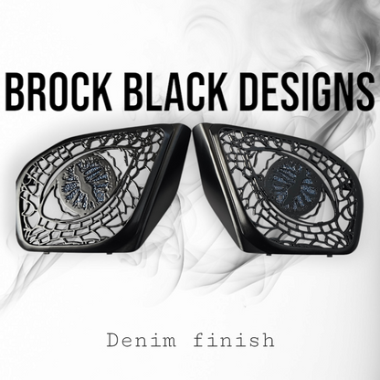 2024+ Road Glide Dragon eye speakers grill covers sets