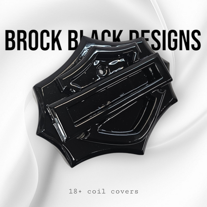 18+ Shield themed Coil Cover