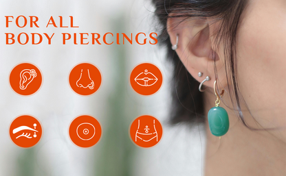 Body Candy 100% Natural Body Piercing Aftercare Solution