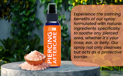 Body Candy 100% Natural Body Piercing Aftercare Solution