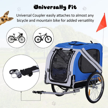 Bike Trailer Cargo Cart for Dogs and Pets