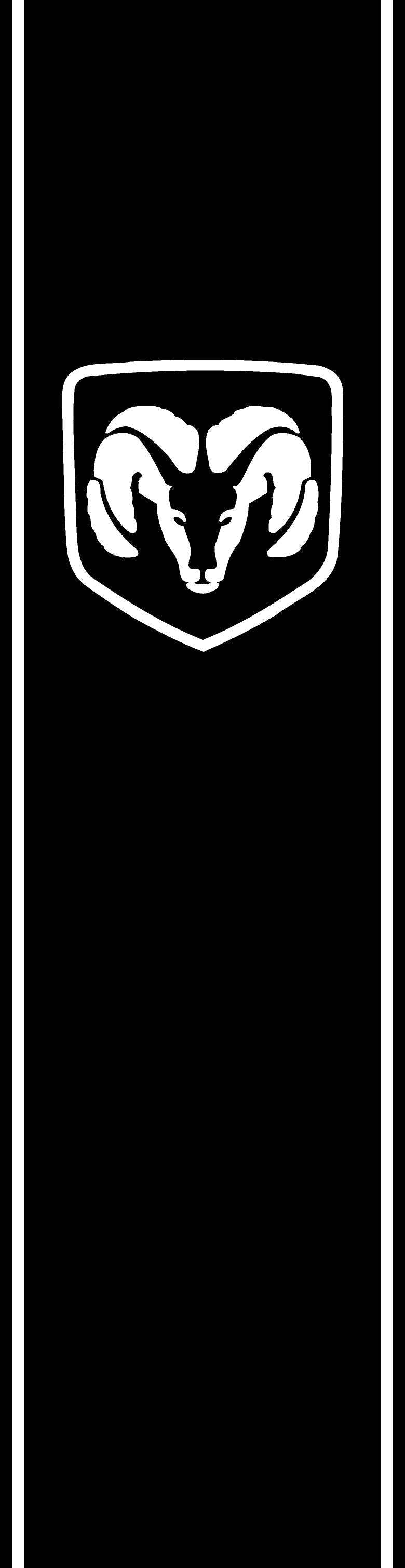 Ram Head Quarter Panel Decals for 2009-2024 Dodge Ram 1500 (x2)