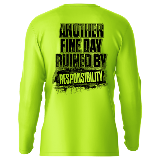 Responsibility - Hi-Visibility UPF 50 Long Sleeve Sun Shirt