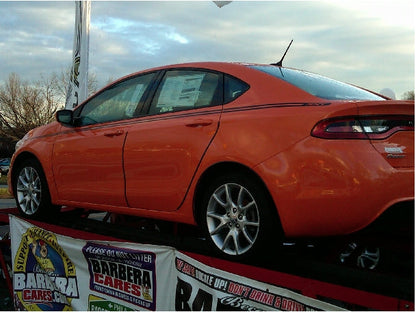 "SXT" Side Stripe Decals for 2013-2016 Dodge Dart (x2)