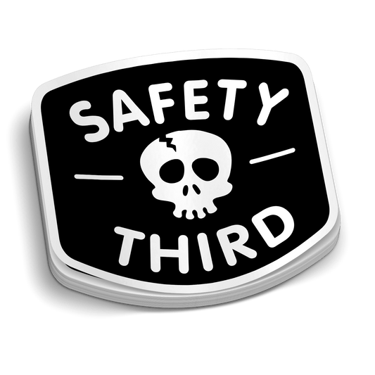 Safety 3rd  5 Inch Decal