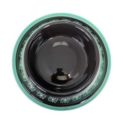 Non-Skid Boho Stainless Steel Dog Bowl – with Whimsical Unicorn Design, Silicone Base for Medium Dogs – 24oz