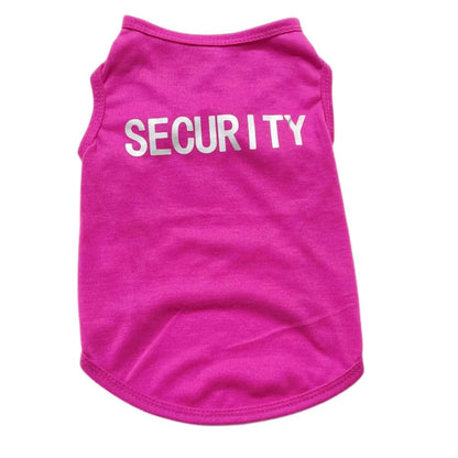 Security Clothing for Dogs Summer Pet T-shirt Costume - Jaico Online Shop