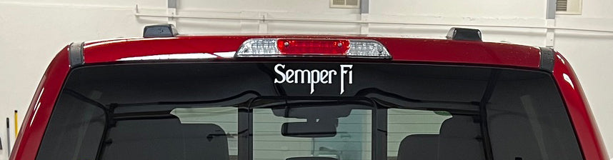 Semper Fi Decals