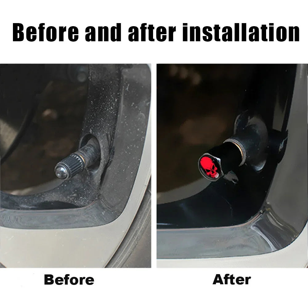 4Pcs/Set Valve Stem Caps