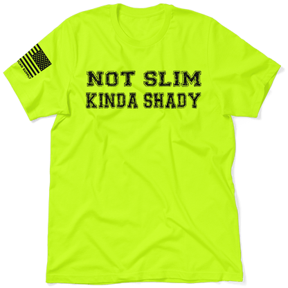 Slim Shady - Safety Yellow T-Shirt