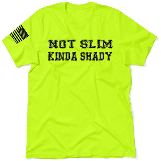 Slim Shady - Safety Yellow T-Shirt