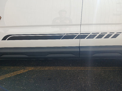 Strobe Side Stripe Decals for 2021-2025 Ford Bronco Sport (x4)