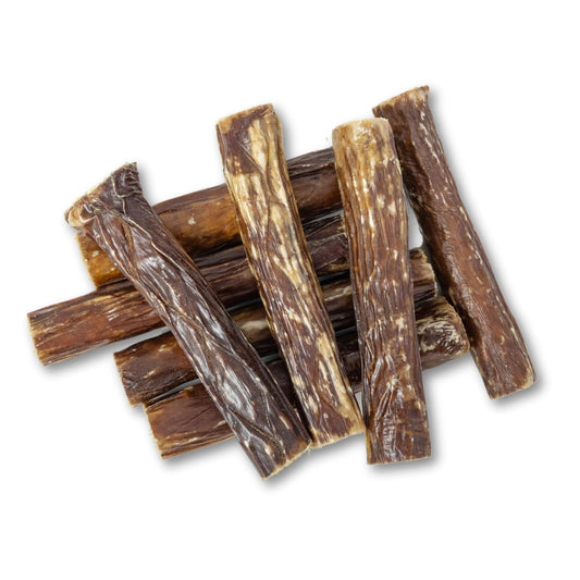 All-Natural Beef Stuffed Gullet Dog Treats – Protein-Packed Chews – 6 Inches (25/Case)