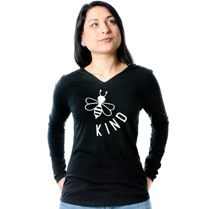Bee Kind Tapered Long Sleeve Hoodie