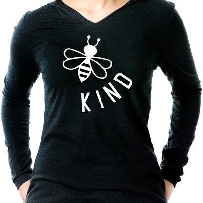 Bee Kind Tapered Long Sleeve Hoodie