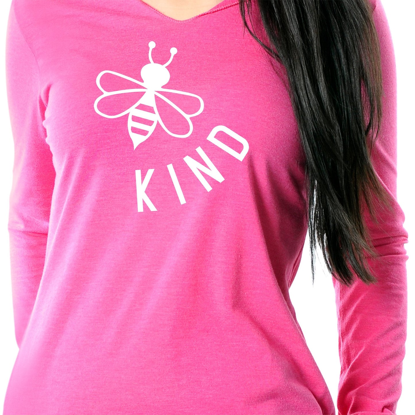 Bee Kind Tapered Long Sleeve Hoodie