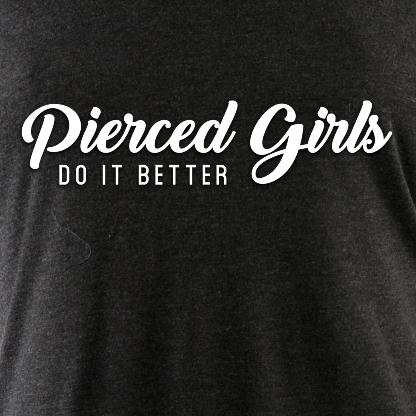 Pierced Girls Do It Better Tapered Long Sleeve Hoodie