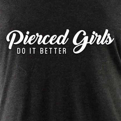 Pierced Girls Do It Better Tapered Long Sleeve Hoodie