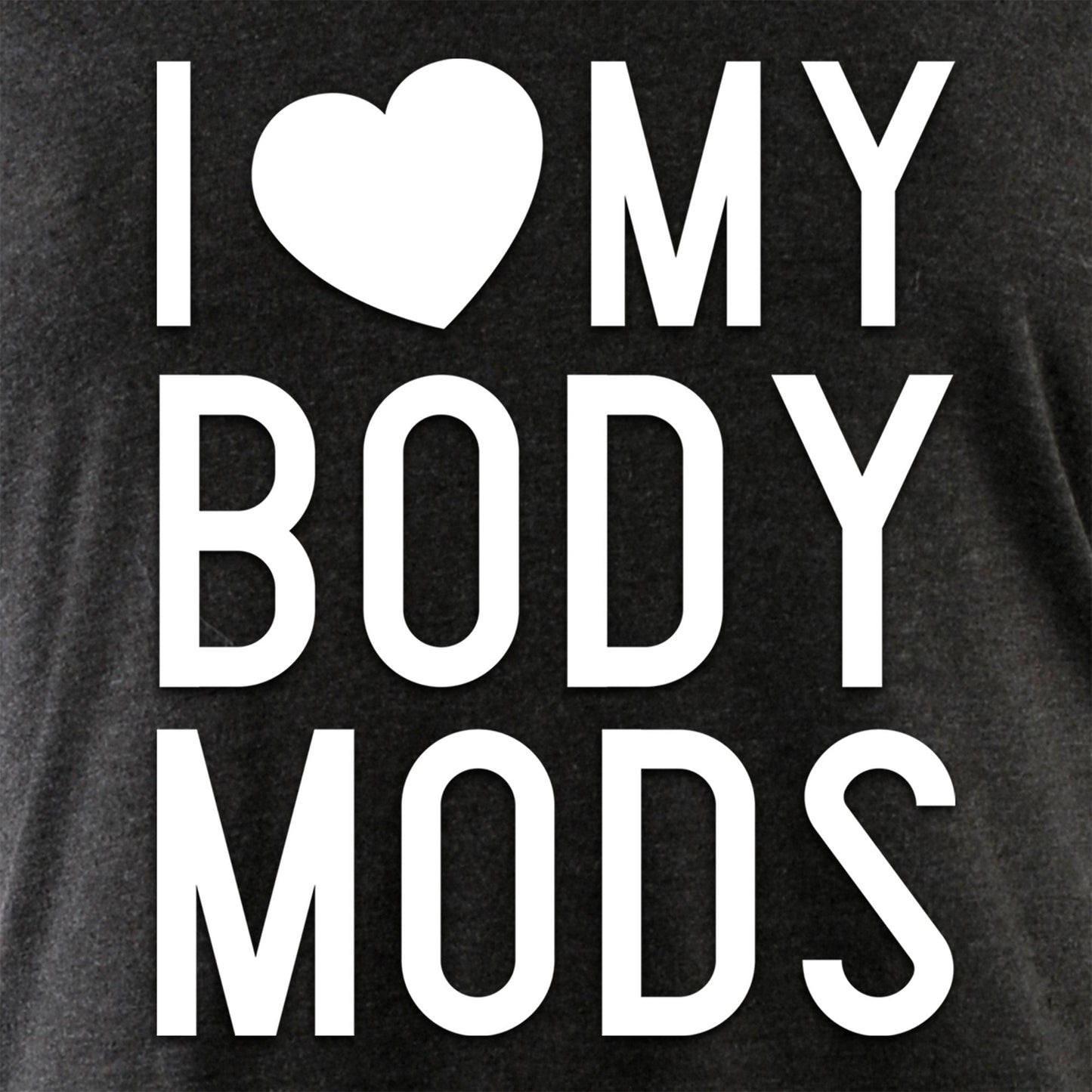 I Love My Body Mods Tapered Long Sleeve Hoodie